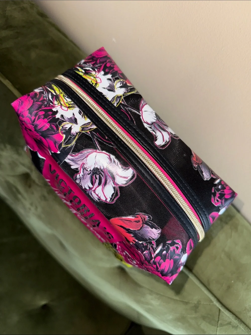 Victoria's Secret Wildflower Cosmetic Bag